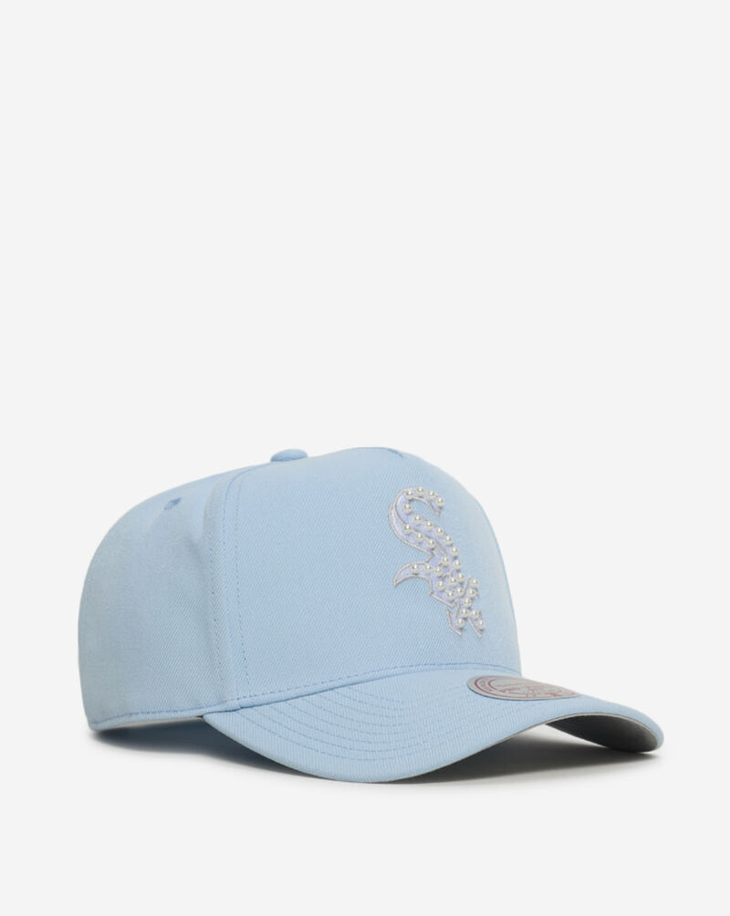 Mitchell  Ness Chicago White Sox Pro Pinch Pearls Snapback Hat HP19138-CWSBLUE Blue 1