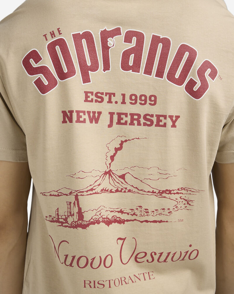 Mister Tee The Sopranos 99 Vesuvio Tee MCUS086-03872 Beige 3