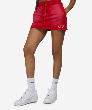 Rhinestone Mini Skirt 
