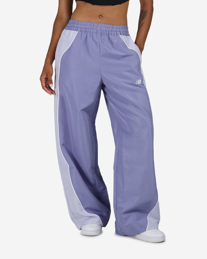 New Balance Trackside Woven Pant WB62O9UF_DSV Purple 1