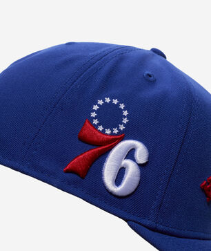 9Fifty A-Frame Philadelphia 76ers Upside Down Snapback Hat