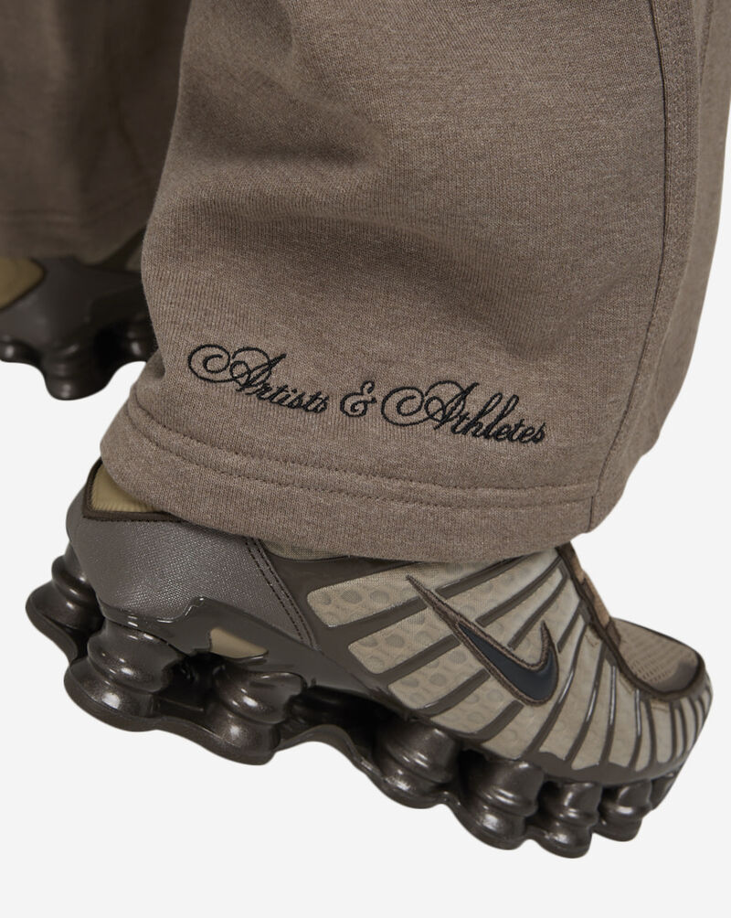 Nike NSW Oversized Open-Hem French Terry Pants HQ5883-233 Brown 3