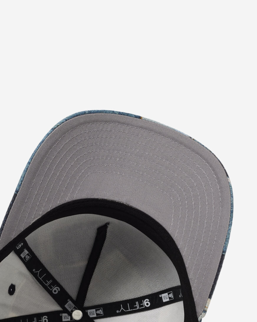 Shop New Era 9Fifty New York Yankees A-Frame Denim Patchwork