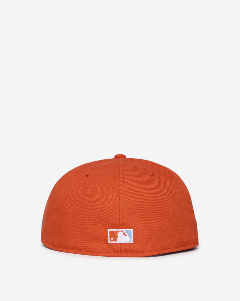 New Era 59Fifty New York Mets Fitted Hat 71011934 Orange 3
