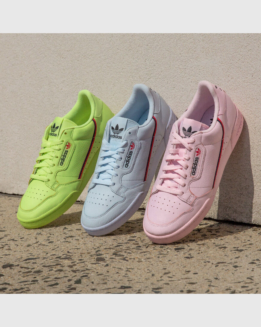 Adidas originals continental 8's trainers hotsell in blue b41673