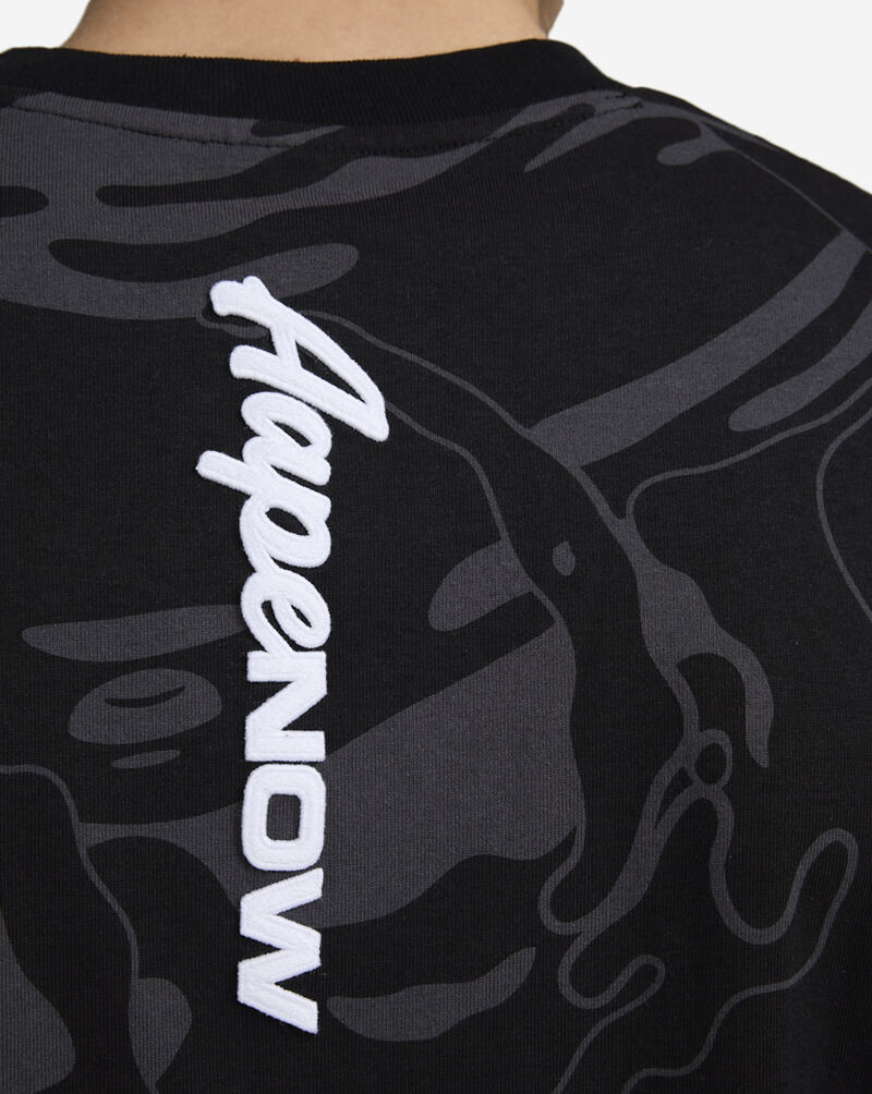 AAPE AAPE Camo Print Tee AAPTEM1602XXO-BKZ Black 3