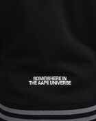 AAPE Baseball Fleece Varsity Jacket  AAPSWMB328XXNBKX Black 3