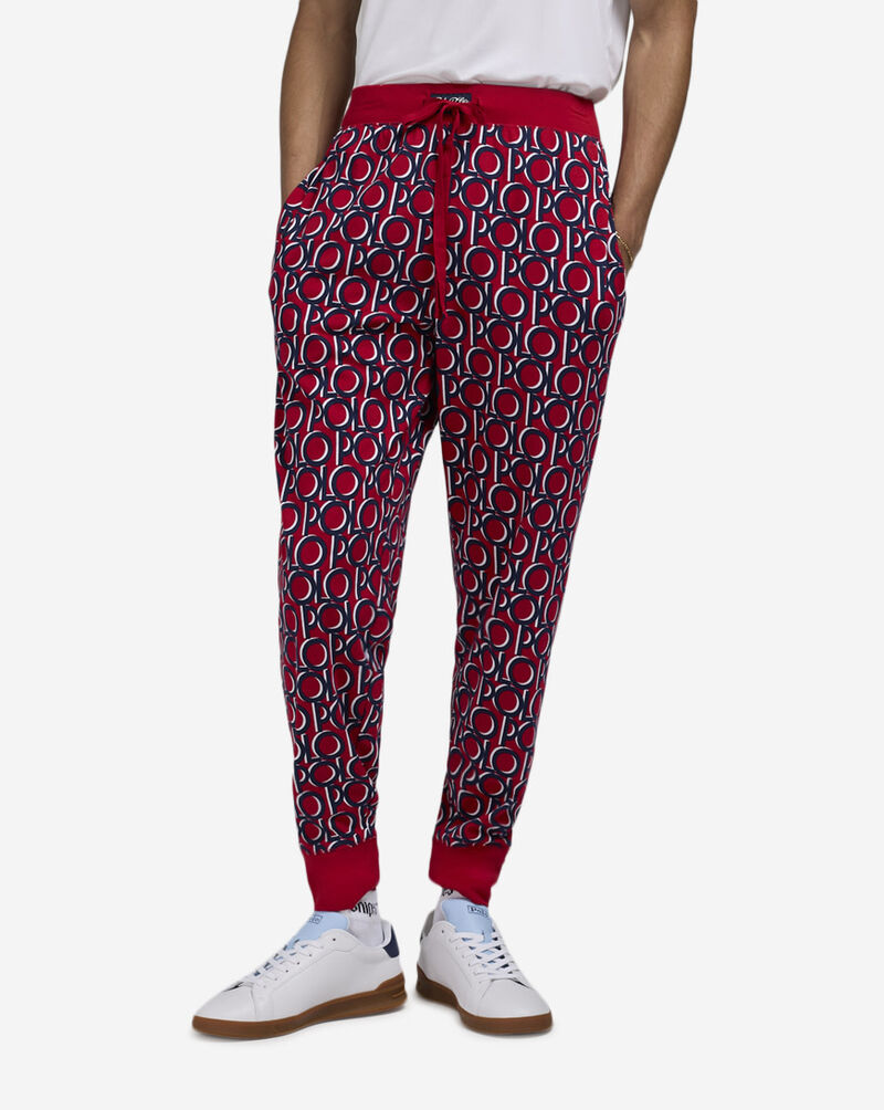 Polo Ralph Lauren Printed Sleep Joggers PK79RL-A37Y Red 1