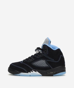 Big Kids' Air Jordan 5 "Black Carolina"