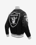 Las Vegas Raiders Mash Up Rib Satin Jacket