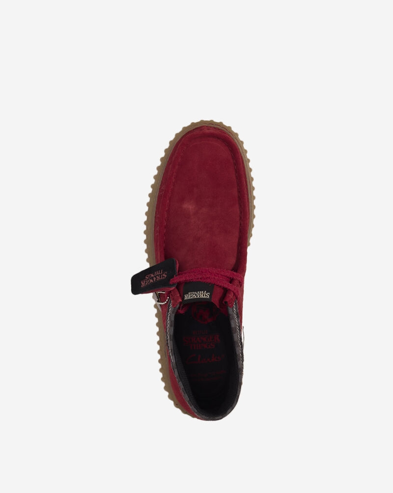 Clarks Torhill Hi Suede  26184649 Red 7