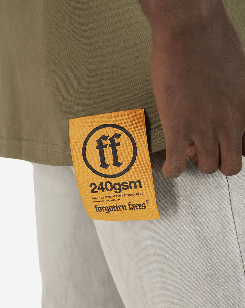 Forgotten Faces Ghost Tee FOF0103-OLV Green 4