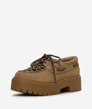 Stone Street Platform Boat Shoe