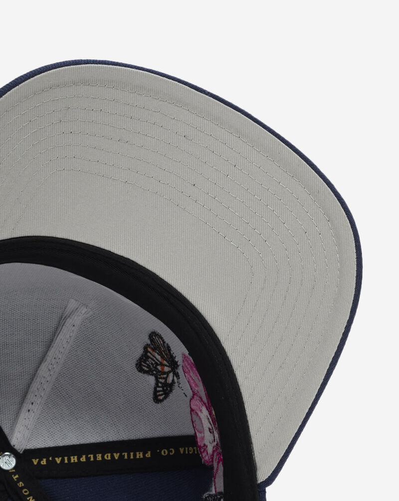 Mitchell  Ness Detroit Tigers Pro Pinch Butterfly Snapback Hat HP20187-DTINAVY Blue 4