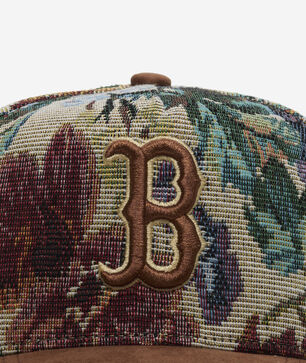 Boston Red Sox Pro Pinch Floral Tapestry Snapback Hat