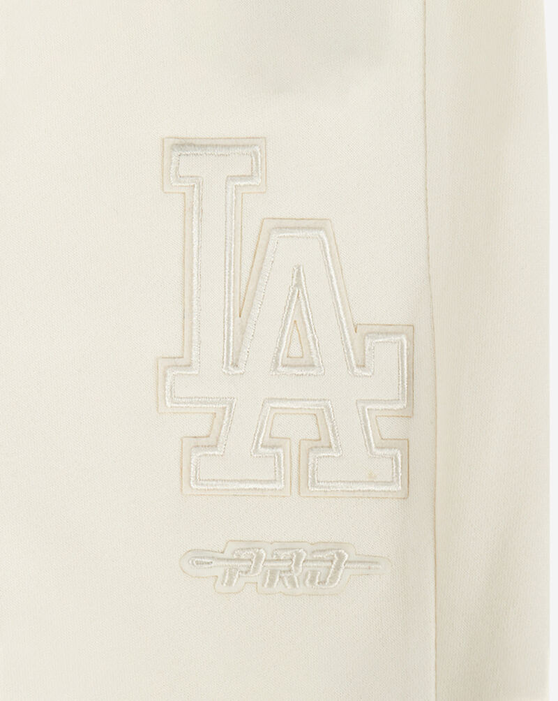 PRO STANDARD Big Boys' Los Angeles Dodgers Neutral Fleece Sweatpant LLDB4315085-EGG cream 2
