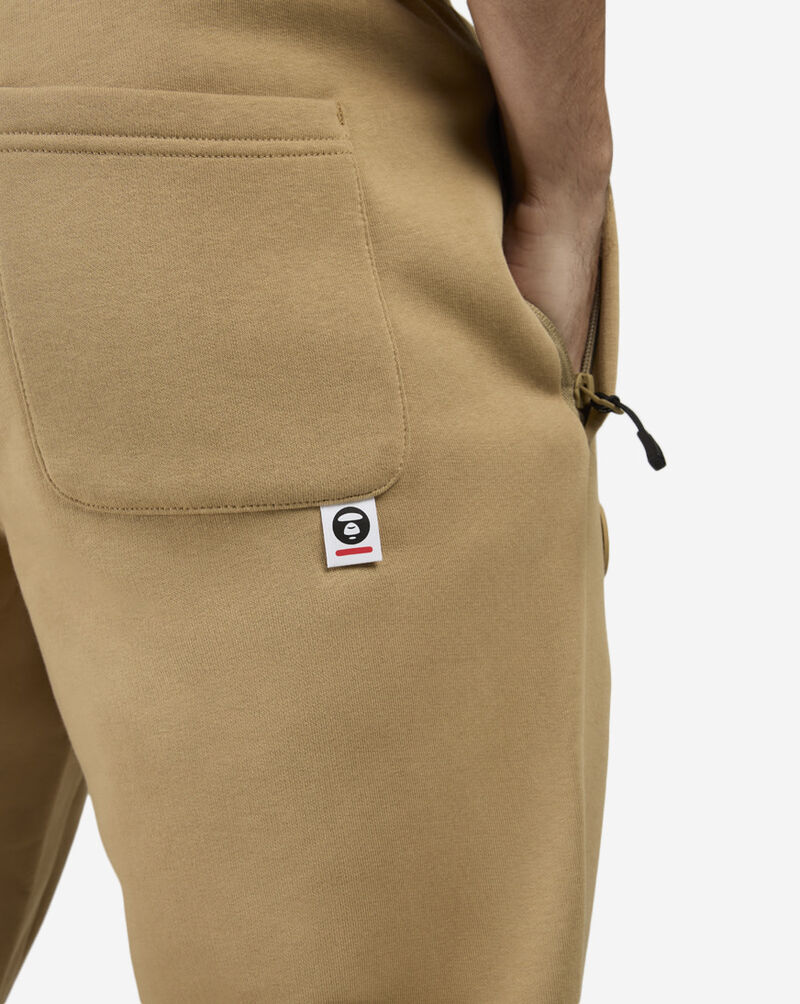 AAPE Now Fleece Sweatpants  AAPPTMC636XXP-BGX Beige 3