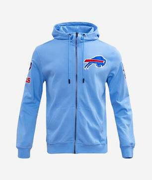 Buffalo Bills Classic Chenille Double Knit Full-Zip Hoodie