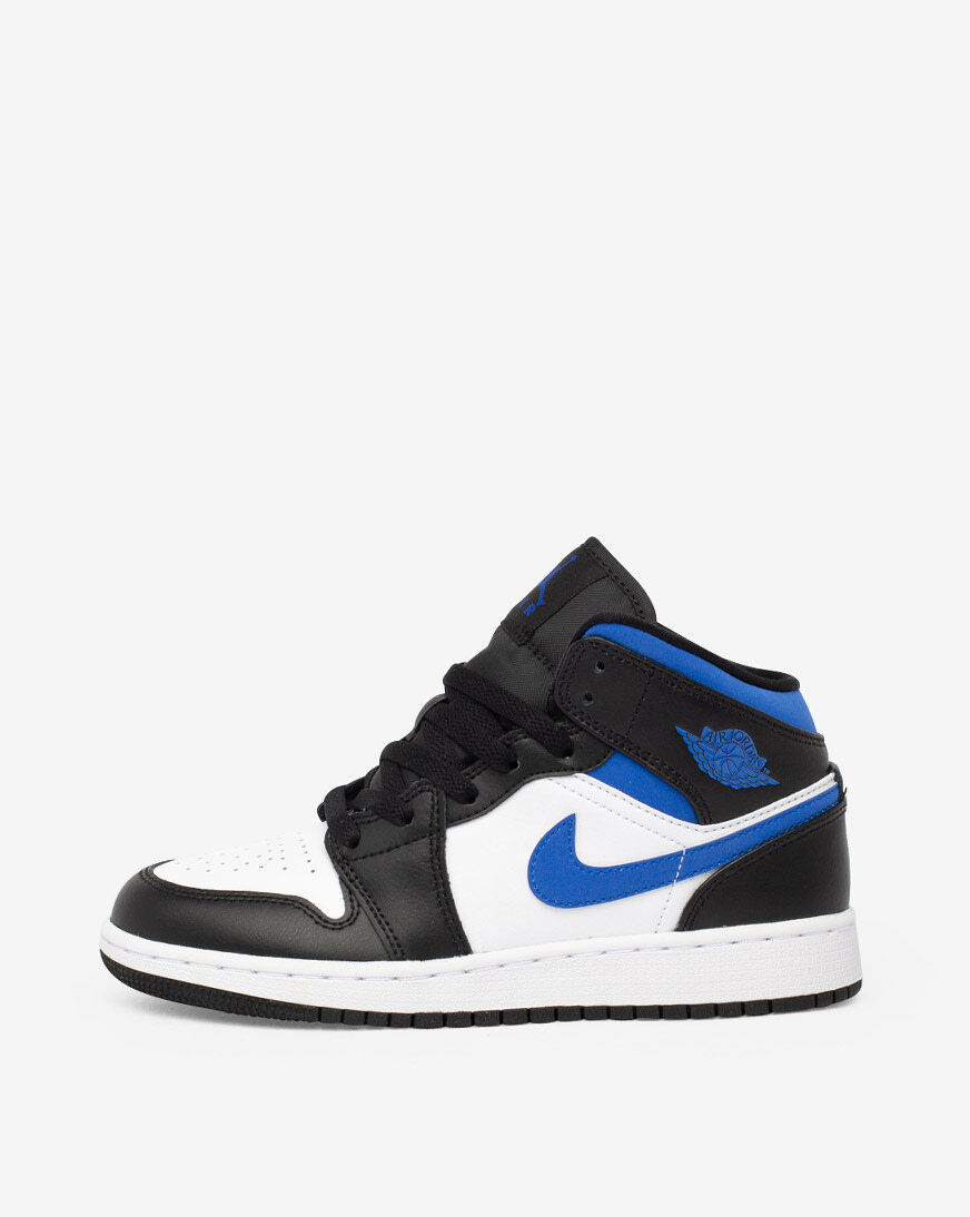 Shop Jordan Grade School Air Jordan 1 Mid 554725 140 black