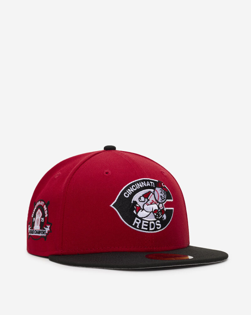 New Era 59Fifty Cincinnati Reds Fire Red Fitted Hat 70946532 Red 1