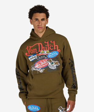 Signature Patch Fleece Hoodie 