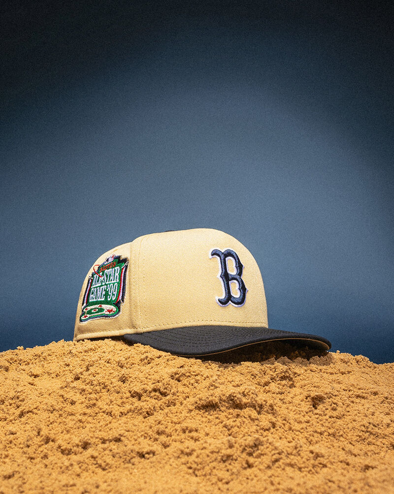 New Era 9Fifty Boston Red Sox Gold A-Frame Snapback Hat 70948038 Gold 5