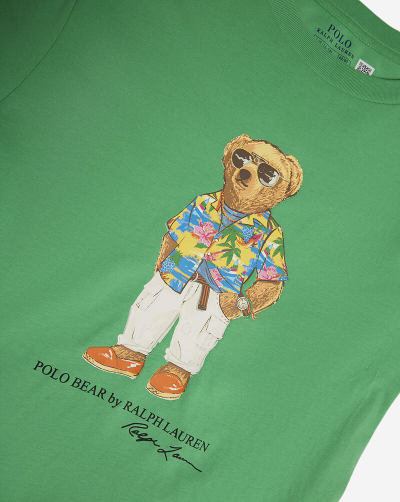 Shop Polo Ralph Lauren Grade School Polo Bear Cotton Jersey Tee 