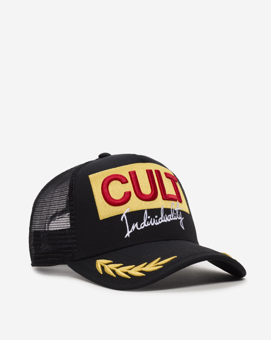 Shop Cult of Individuality Logo Mesh Back Cult Racing