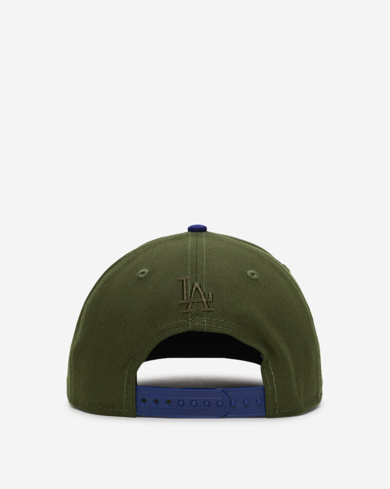 New Era 9Forty A-Frame Los Angeles Dodgers City Feat Snapback Hat 60640968 Green 3