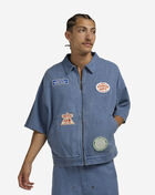 Honor The Gift Twill Full Zip Shirt HTG250231-BLU Blue 1