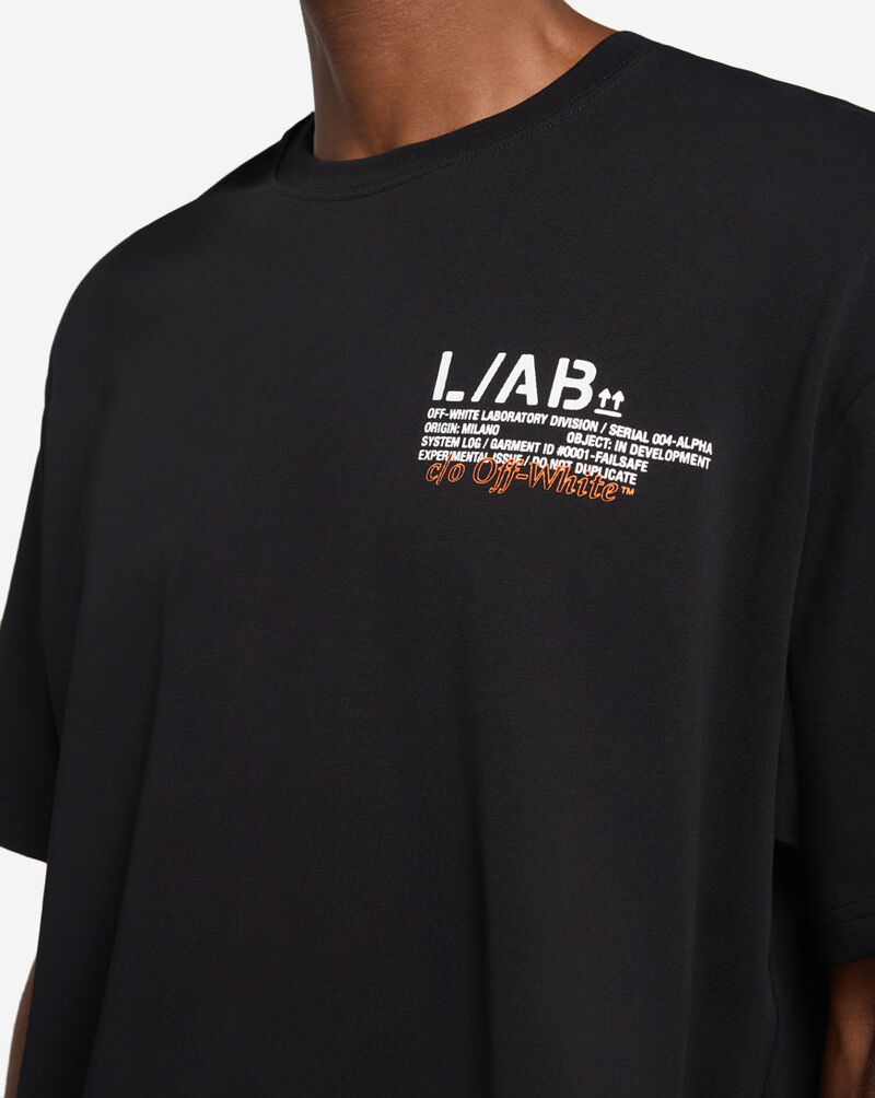 L/AB c/o Off-White L/AB Off Active Duct Tape T-Shirt 44LABF26T082-001 Black 3