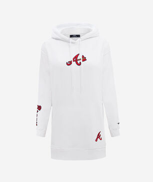 Atlanta Braves Classic Fleece Hoodie Dress