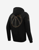 PRO STANDARD Black and Gold Washington Wizards Hoodie BWW5513650-BLK Black 3