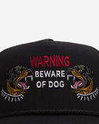 Field Grade Beware Of Rott Twill Mesh Back Trucker Hat 1005028 Black 2