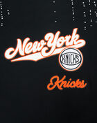 PRO STANDARD New York Knicks Legacy Fleece Crewneck BNKC516647-BLK Black 3
