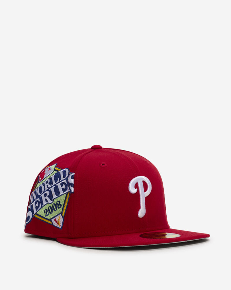 New Era 59Fifty Philadelphia Phillies Hidden Hit Fitted Hat 60803337 Red 1