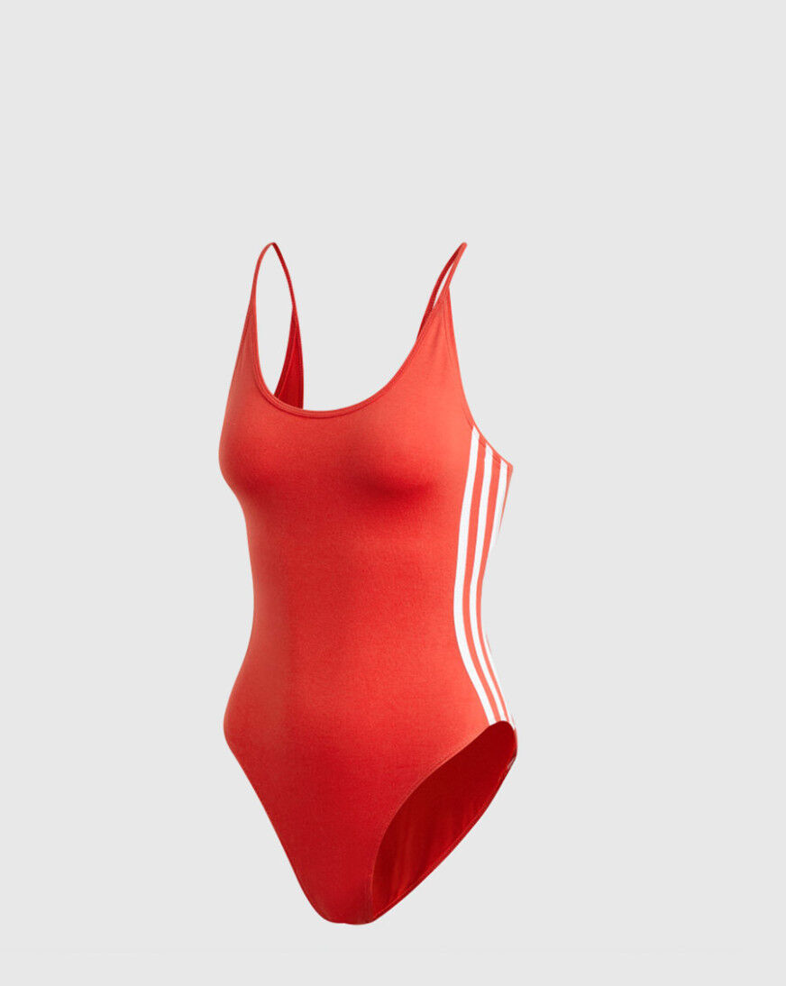 adidas red bodysuit