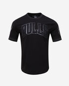 Chicago Bulls Triple Black Double Knit Tee