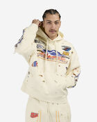 Smoke Rise Racing Double Layer Hoodie FO26S428SN-ECR cream 1