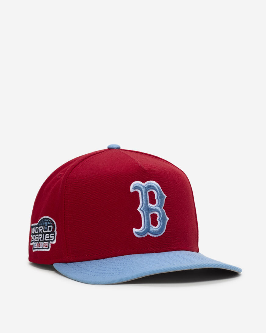 Shop New Era 9Fifty Boston Red Sox A-Frame Snapback Hat 70956185