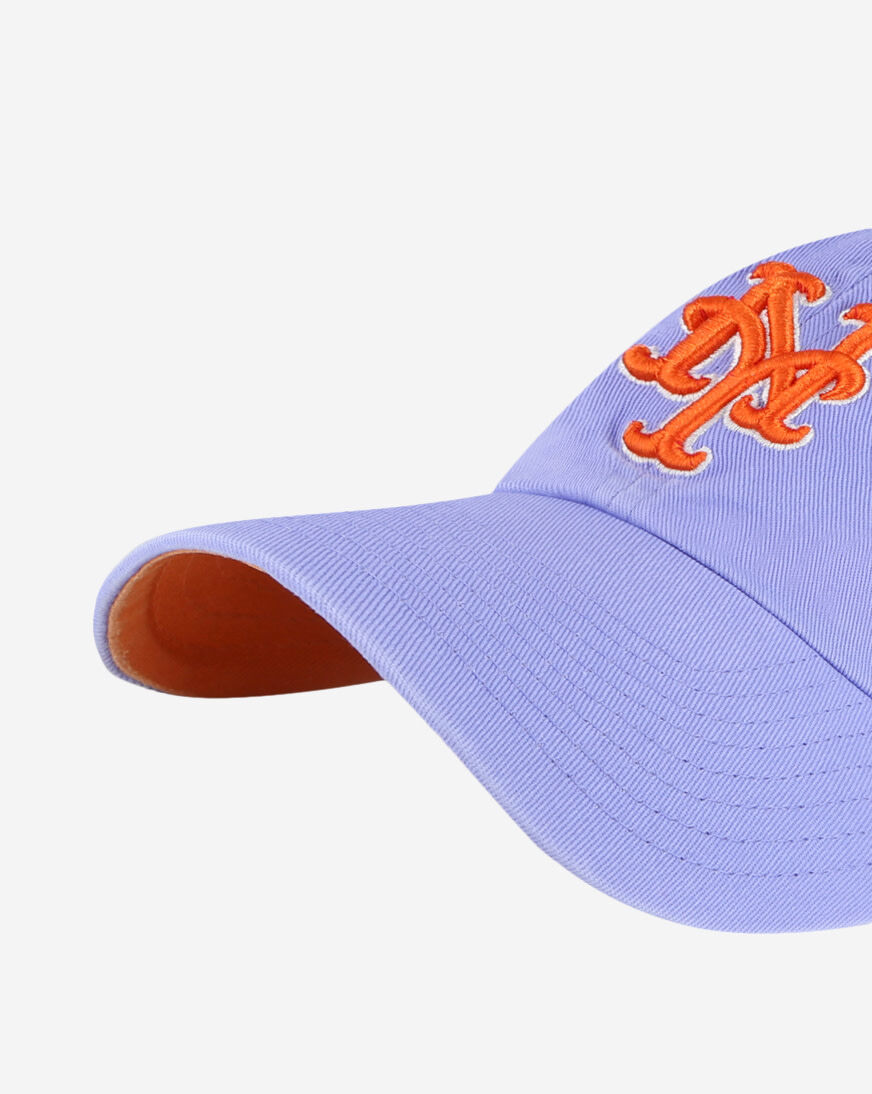 Shop '47 Brand New York Mets Dad Cap BAS-DBLUN916GWS-LV13-LV