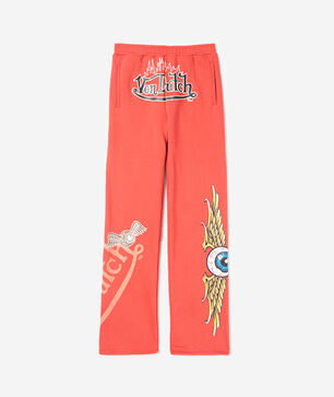 Kids' Lap Logo Fleece Stacked Jogger