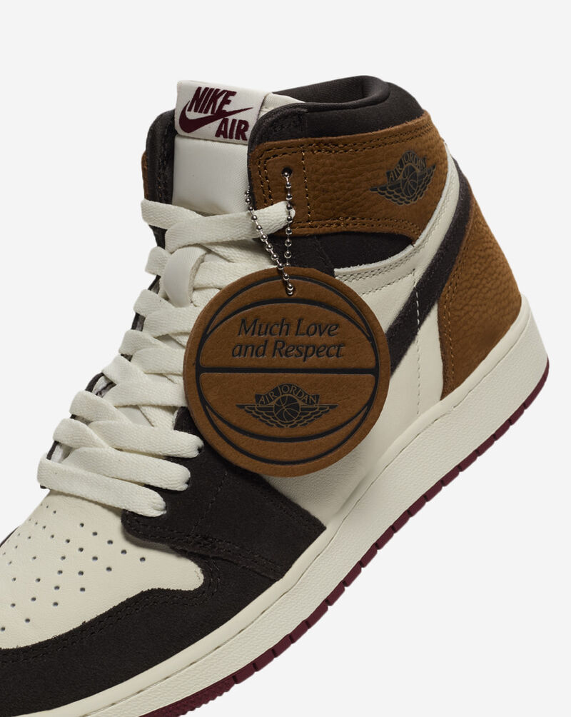Jordan Big Kids' Air Jordan 1 Retro High OG "Love Letter" FD1437-201 Brown 9