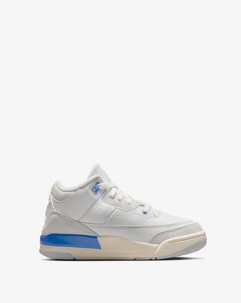 Jordan Little Kids' Air Jordan 3 Retro DM0966-101 White 3