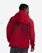 BKYS Apparel Skeleton Full Zip Up Mask Hoodie H1285MS-RED Red 2