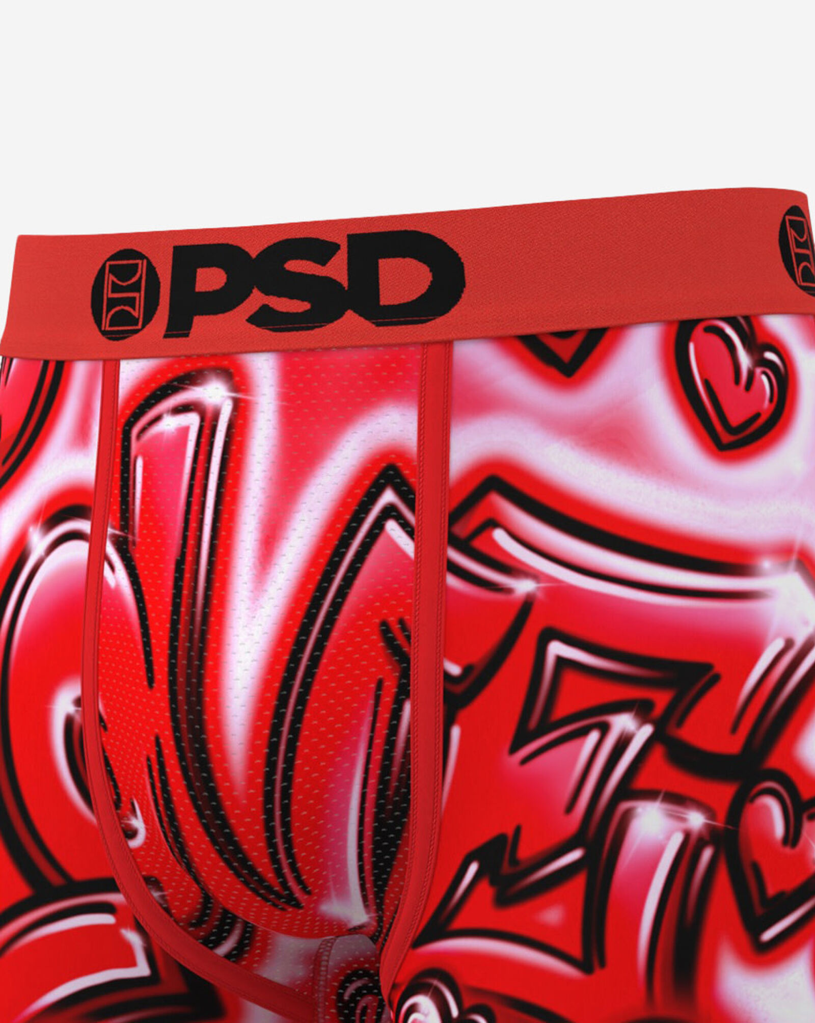 Shop PSD Love Core Boxer Briefs 126180078 red | SNIPES USA