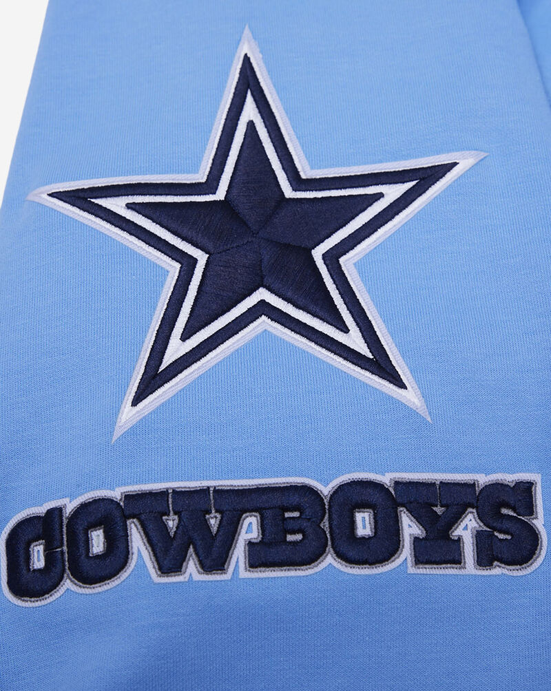 PRO STANDARD Dallas Cowboys Classic Chenille Double Knit Pull Over Hoodie FDC5410295-UNI Blue 2