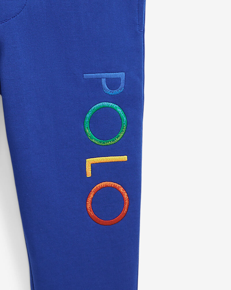 Polo Ralph Lauren Pre-School Ombr&eacute;-Logo Double-Knit Jogger Pant 322936098001-BLU Blue 2