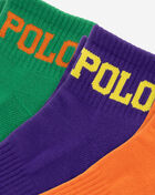 Polo Ralph Lauren 6Pk Color Logo Quarter Socks (L) 824682PK3-903 Multi 2