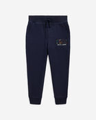 Kids' Plaid-Logo Fleece Jogger Pant